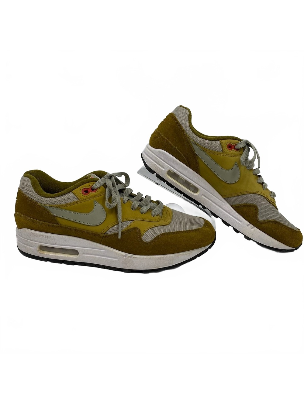 Nike Green Gray Air Max 1 Retro Sneakers | Men’s Size 8 - Picture 9 of 9